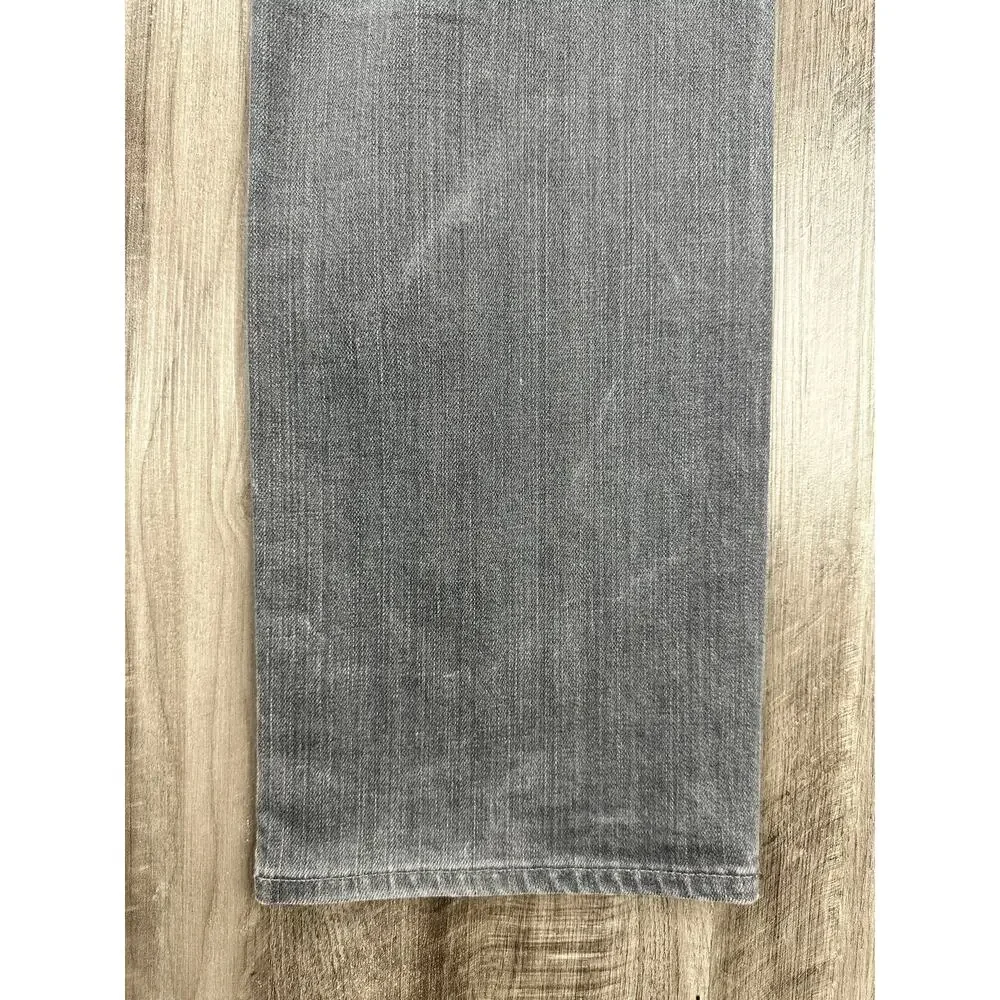 AG Adriano Goldschmied Graduate Tailored Leg Jeans Gray — Size 34